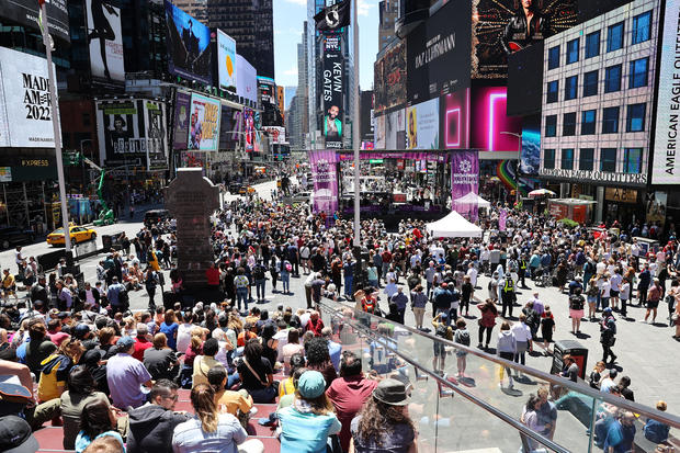 Broadway Celebrates Juneteenth at Times Square 