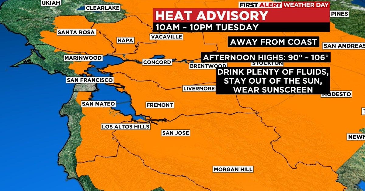 First Alert Weather Day: Heat to push inland temps to triple digits Tuesday