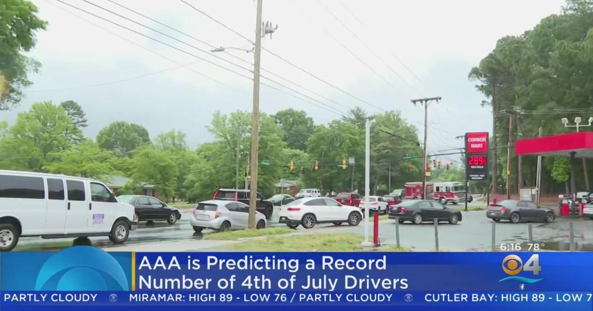 AAA predicting record number of July 4th drivers