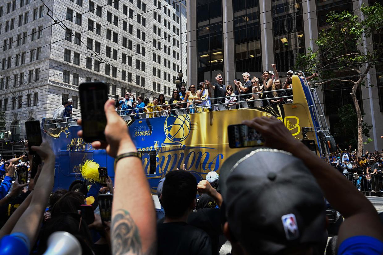 In Photos Golden State Warriors 2022 Championship Parade 3461