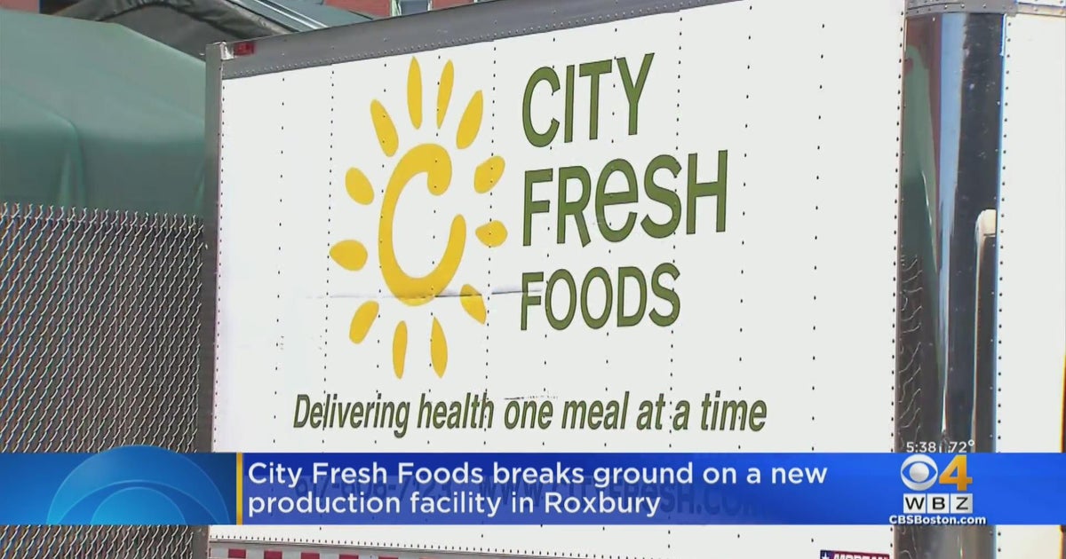 City Fresh Foods breaks ground on production facility in Roxbury CBS
