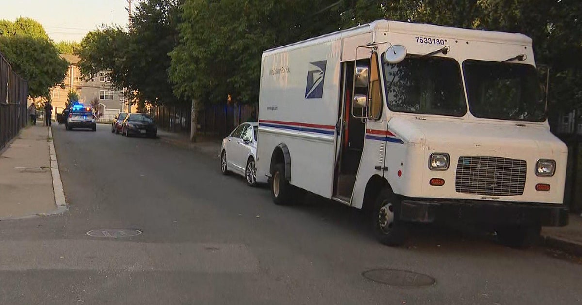 Postal worker grazed by bullet in Dorchester - CBS Boston
