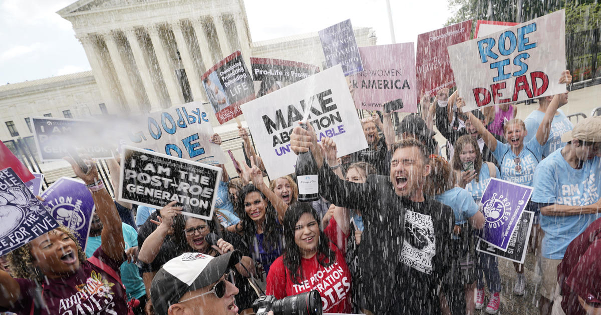 Supreme Court strikes down Roe v. Wade in seismic shift for abortion rights thumbnail