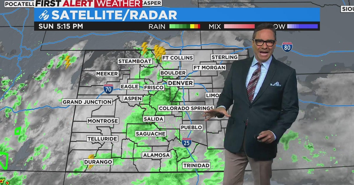 Warmer Temps To Start The Week With A Few Storms - CBS Colorado