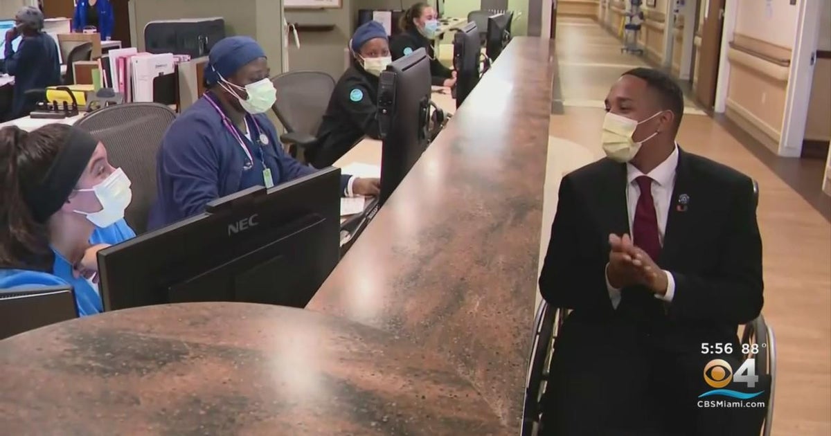 Broward Health intern shares his uplifting story of courage and determination