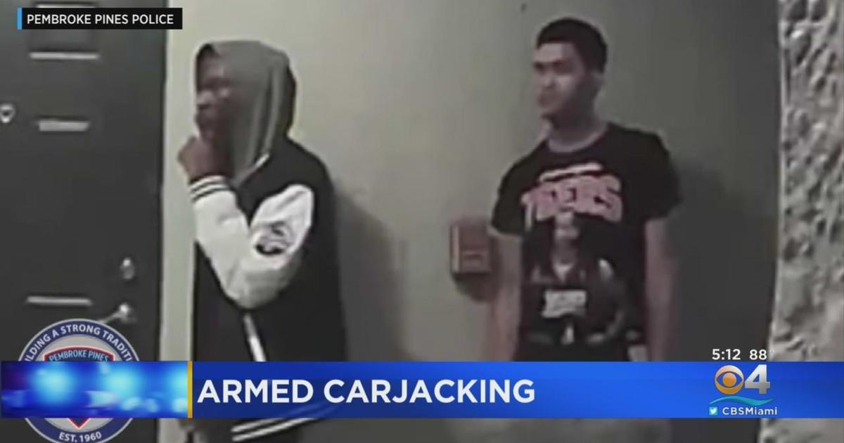 Search on for suspects in Pembroke Pines armed carjacking