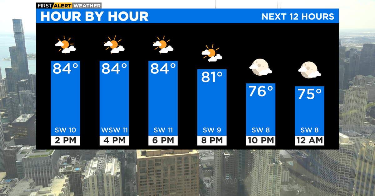 Chicago First Alert Weather: Sun peeks through clouds - CBS Chicago