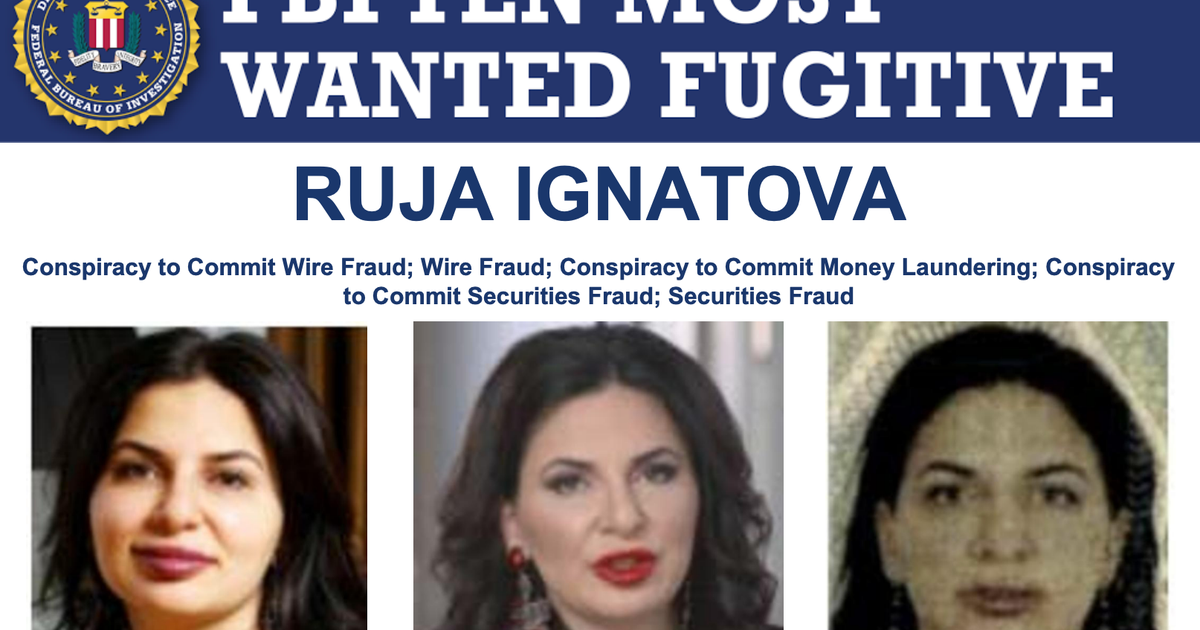 FBI offers $100,000 reward for information on "Cryptoqueen" Ruja Ignatova, adds her to Ten Most Wanted Fugitives list