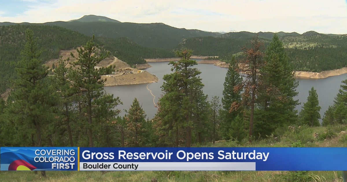 Gross Reservoir reopens for recreation after deadly accident - CBS Colorado