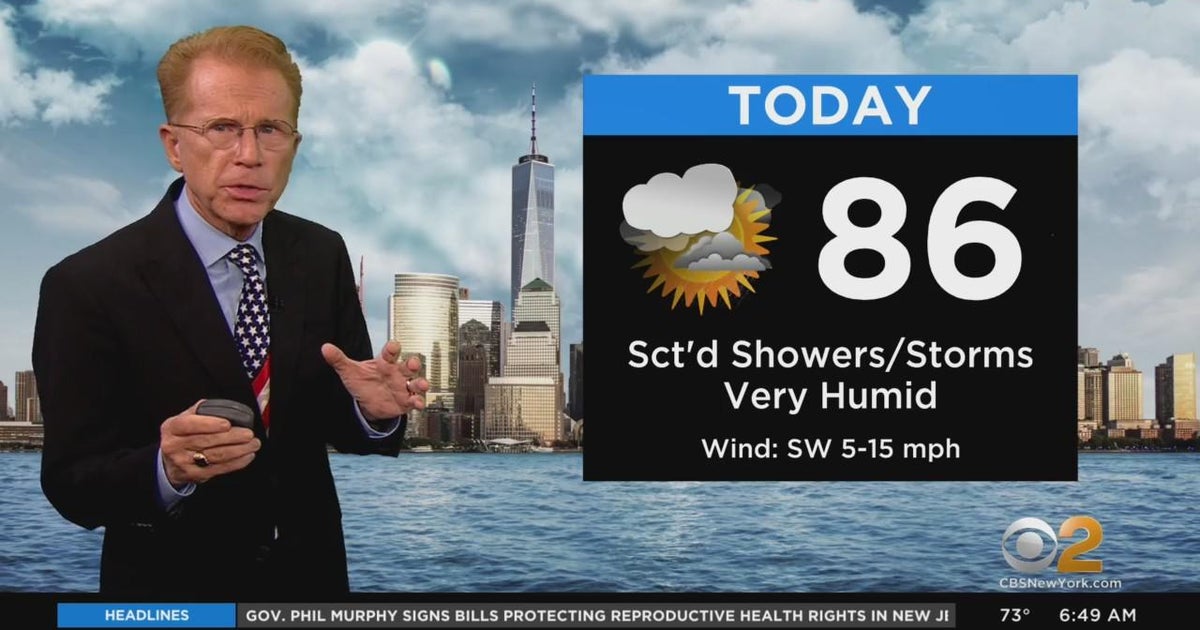 First Alert Weather: CBS2's 7/2 Saturday morning update - CBS New York