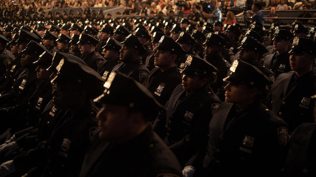 New York City police cadets graduate from police academy 