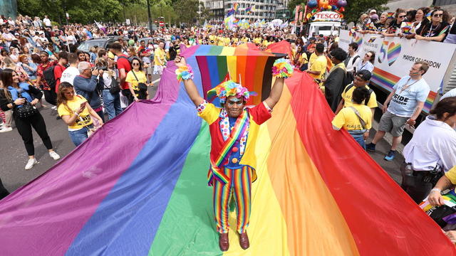 Pride in London parade 2022 