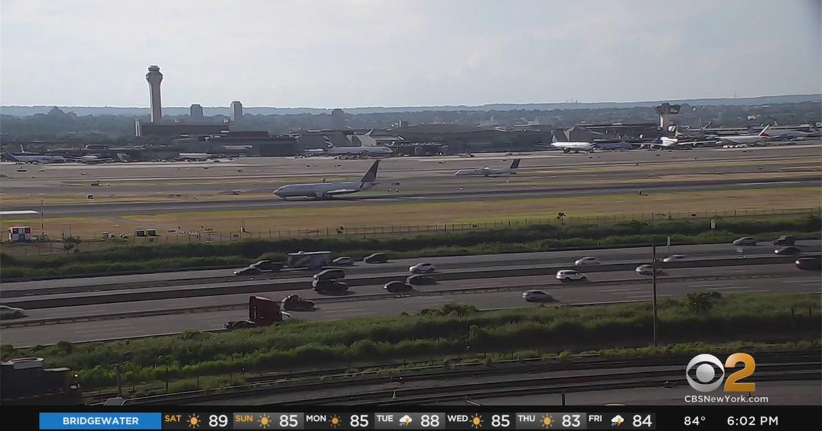 Ground stops at LaGuardia, JFK, Newark airports due to storms CBS New