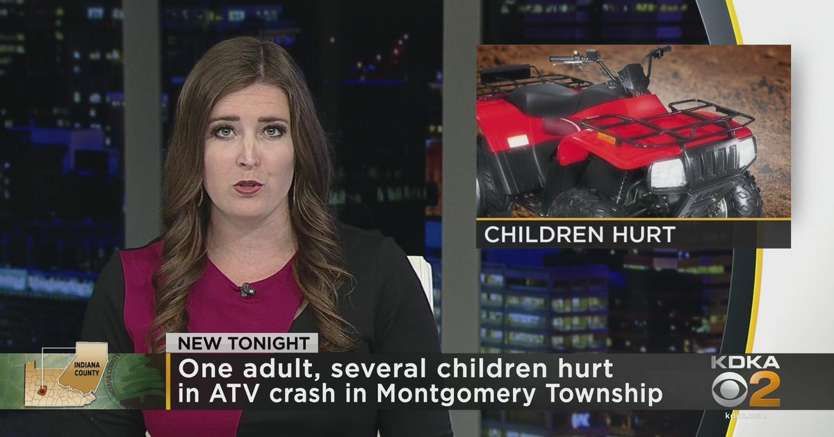 One adult, several children injured in ATV crash in Indiana Co. - CBS ...