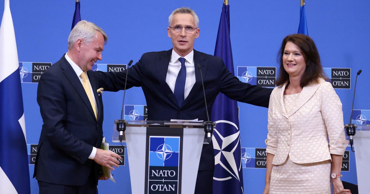 NATO allies sign accession protocols for Finland and Sweden in “truly historic moment”