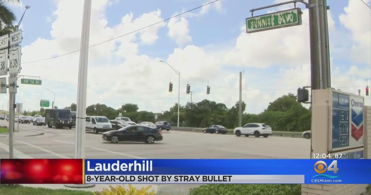 Girl shot in Lauderhill - CBS Miami