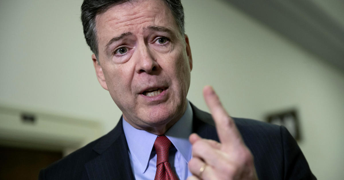 Former FBI Director James Comey has deal for two crime novels "inspired by real work I've done"