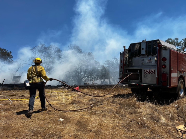 lake camanche fire 