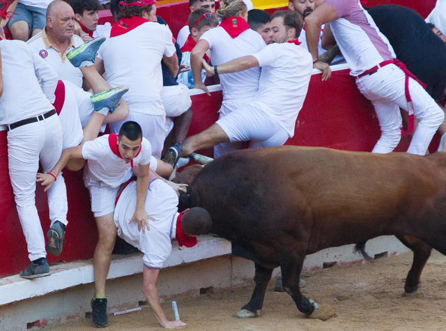 The Running of the Bulls in Pamplona, Spain - TIME