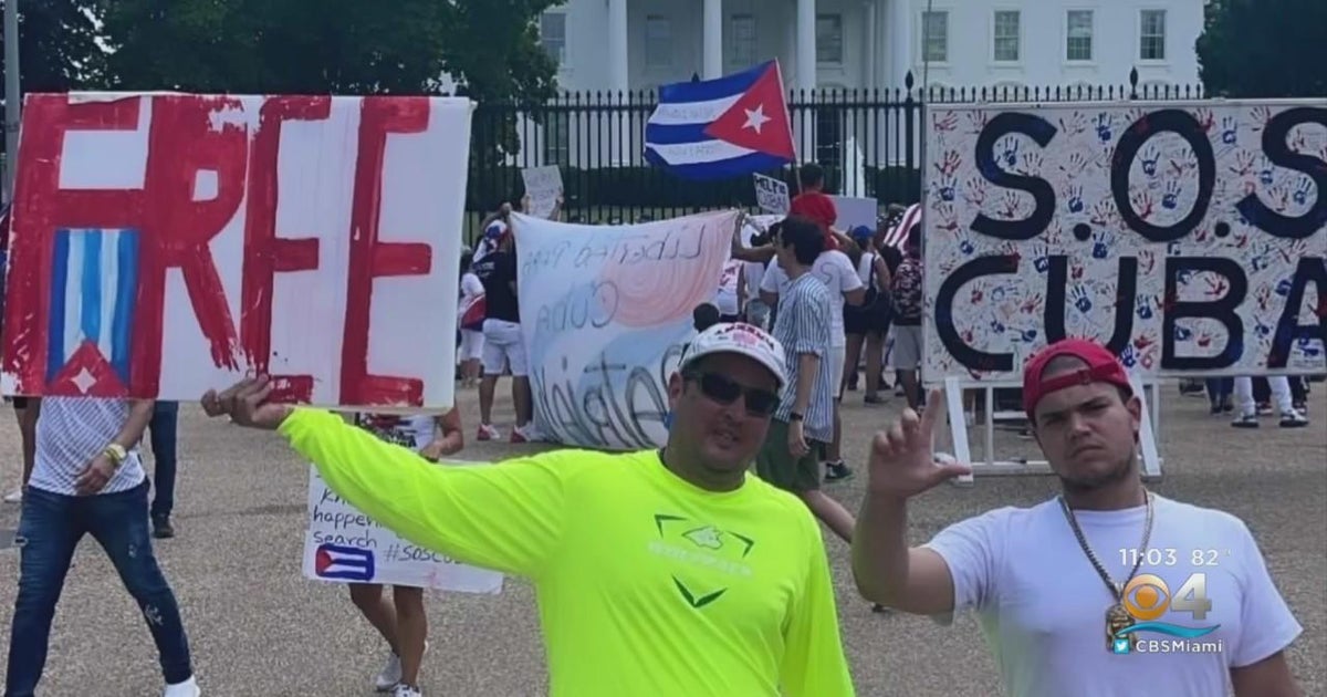 SOS Cuba rallies held on one-year mark since unprecedented protests on island nation