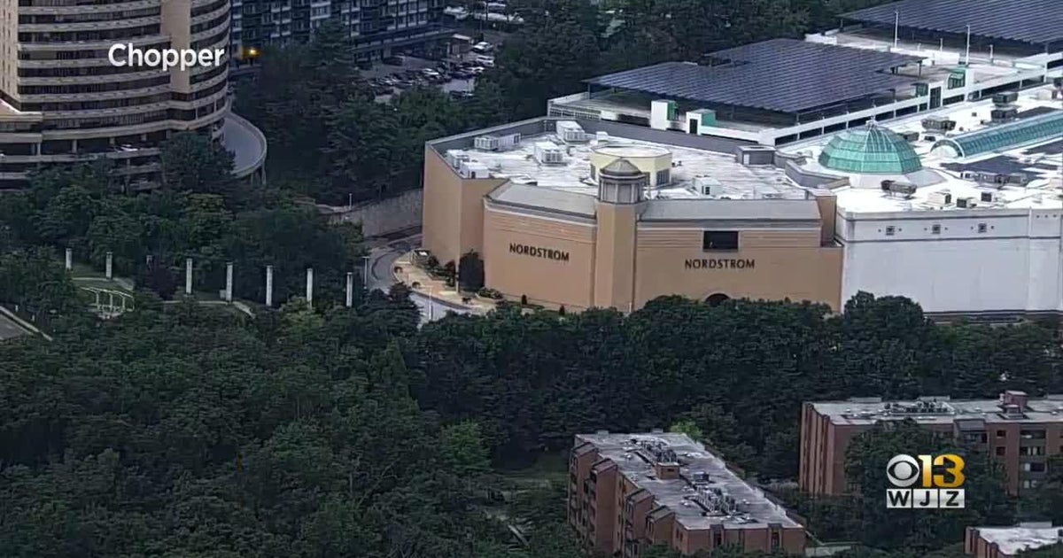 3 cars destroyed in vehicle fire at Towson Mall garage CBS Baltimore