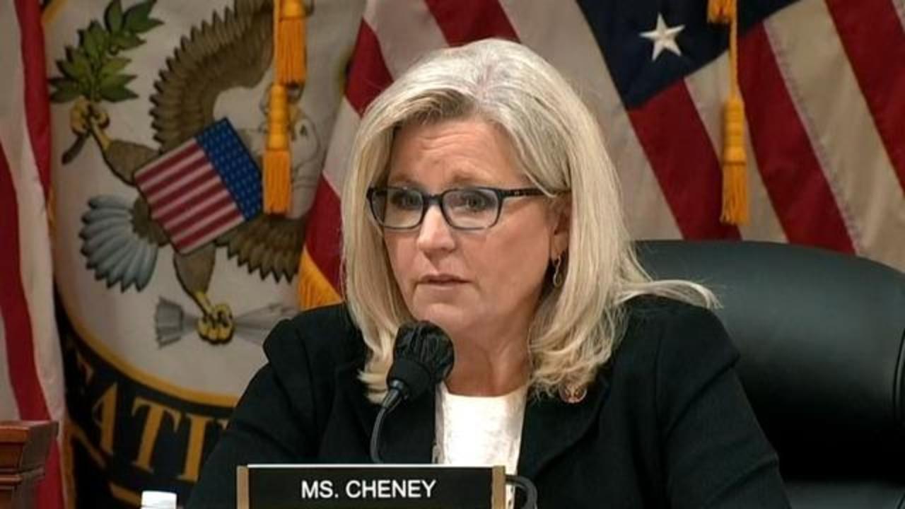 Liz Cheney says Trump tried to personally contact witness who hasn't publicly testified yet