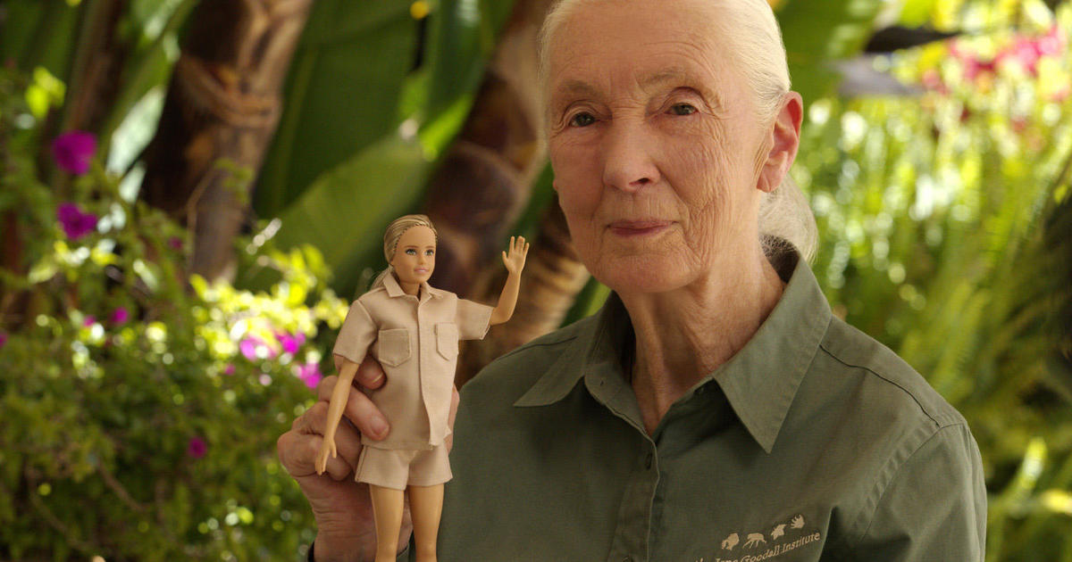 jane goodall barbie doll