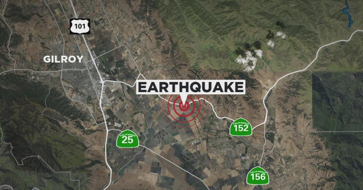 Magnitude 3.1 earthquake near Gilroy strikes South Bay