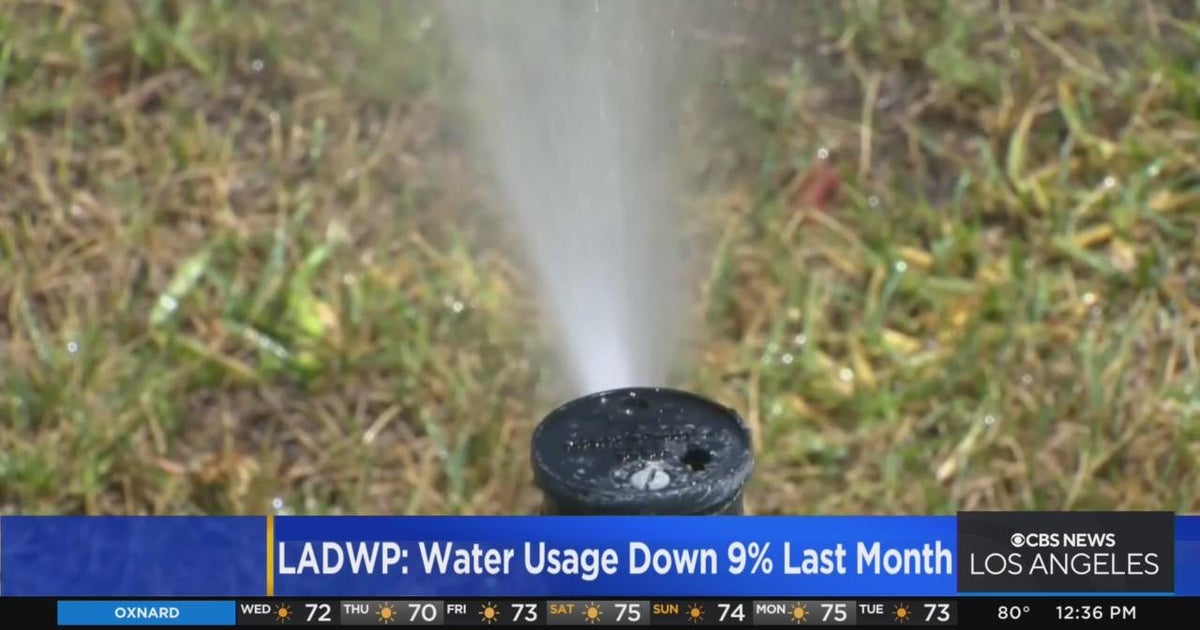 Water conservation efforts showing improvement in LA, Glendale CBS