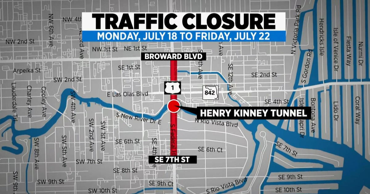 Heads up Fort Lauderdale drivers! Road closures for tunnel project begin