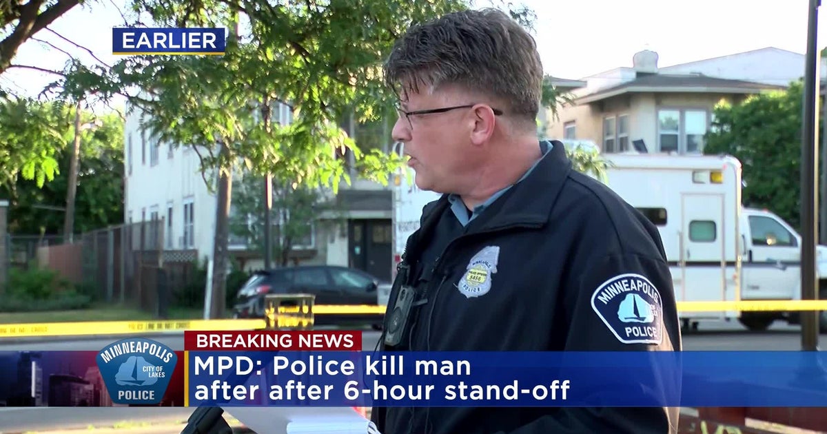 Full video MPD updates on fatal end to overnight standoff CBS Minnesota