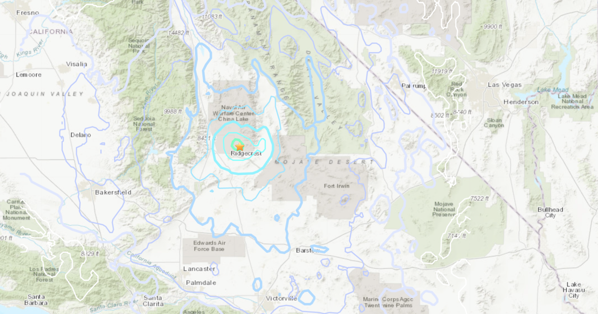 4.6 magnitude earthquake Rattle Ridgecrest