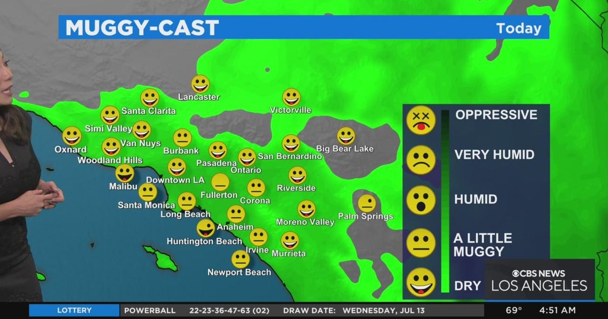 Monsoonal movement brings humidity, possible thunderstorms to SoCal
