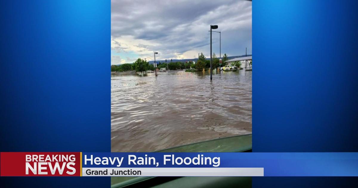 Flooding hits parts of Grand Junction CBS Colorado