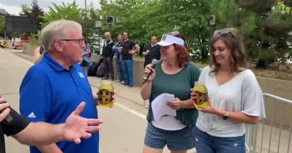  Extra John Shumway and Erika Stanish at Picklesburgh CBS Pittsburgh