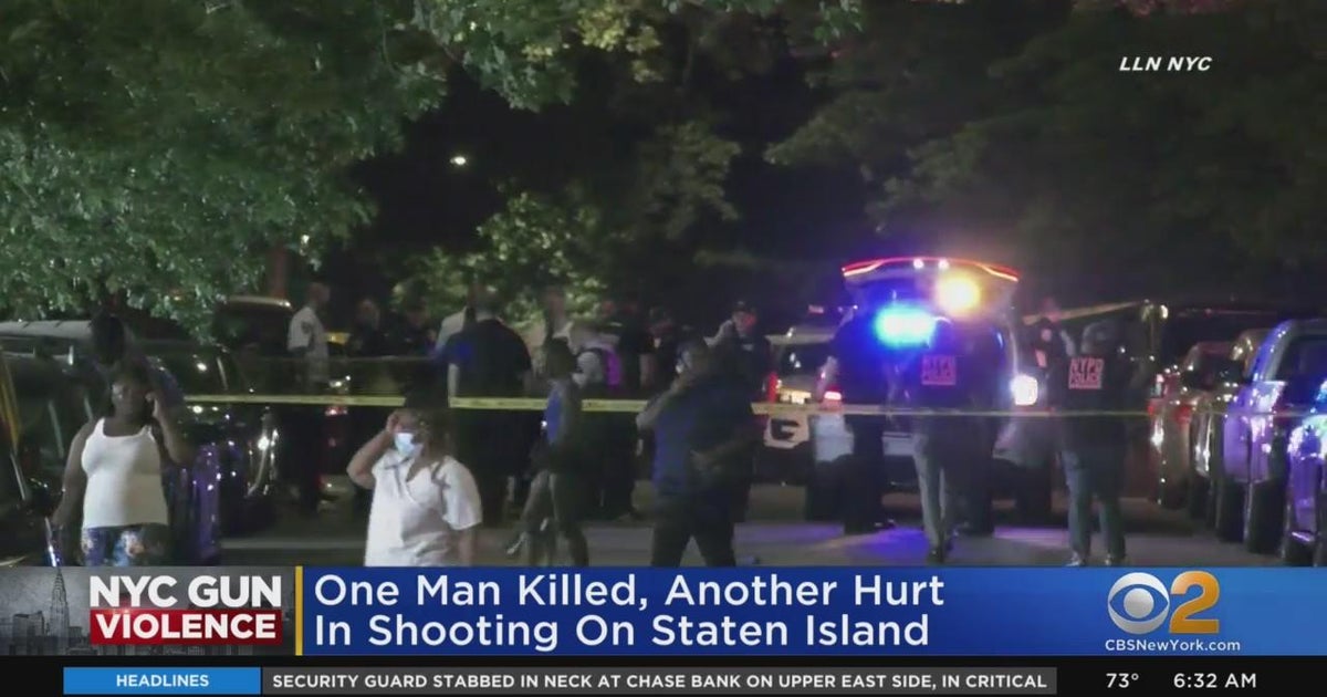 1 killed, 1 injured in Staten Island shooting CBS New York