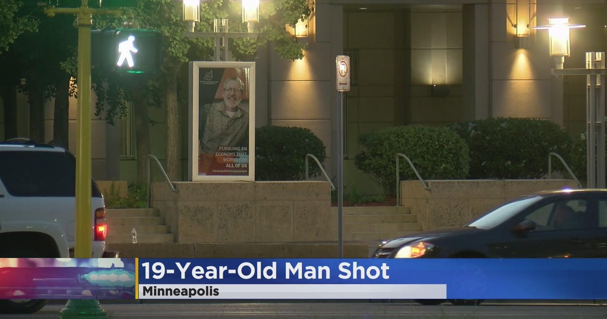 Man, 19, hurt in shooting in downtown Minneapolis - CBS Minnesota
