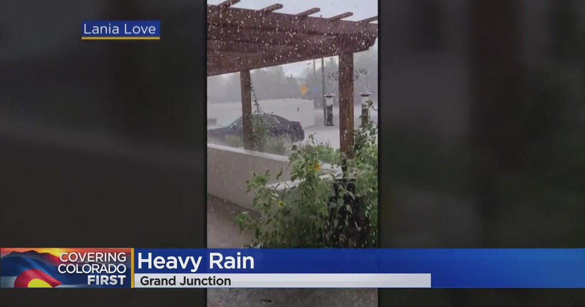 Heavy Rain In Grand Junction Has Caused Flooding CBS Colorado