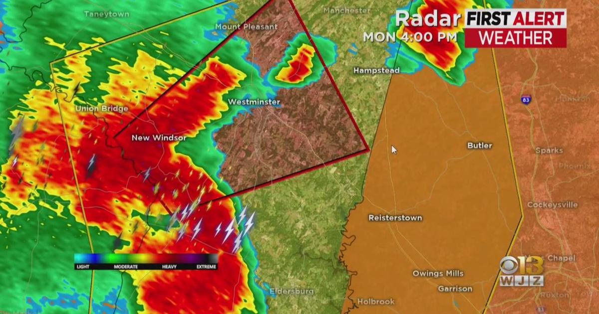 First Alert Weather Update Tornado Warning issued for Carroll County