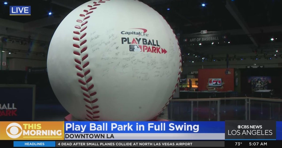 MLB Play Ball Park in Downtown L.A. continues as AllStar Game approaches CBS Los Angeles