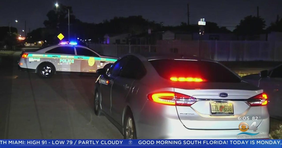 Man shot in armed carjacking in NW Miami-Dade - CBS Miami