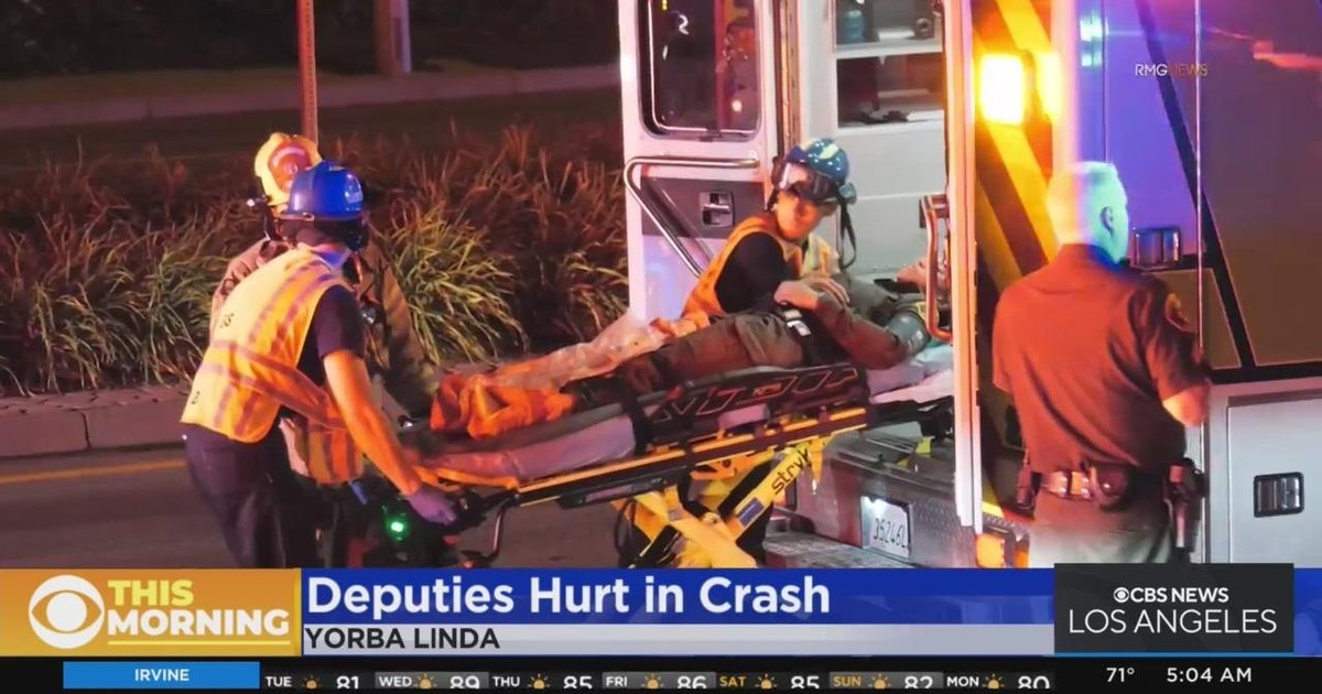4 Orange County deputies injured after suspect DUI driver slams into