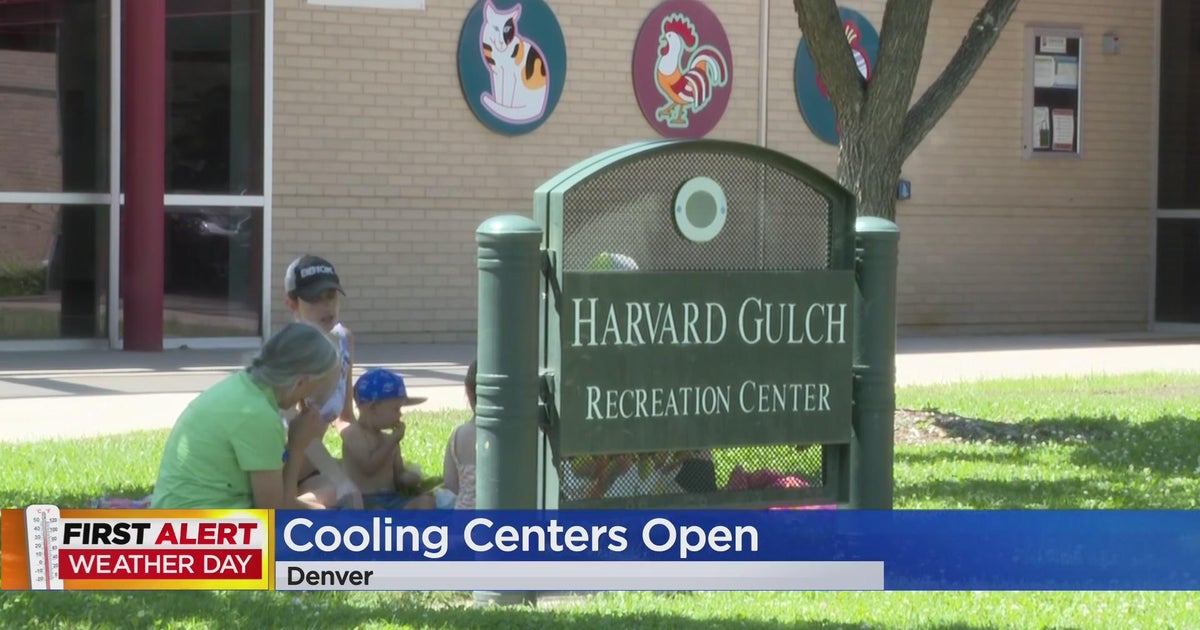 Denver metro area opens cooling centers as record heat creeps in - CBS ...