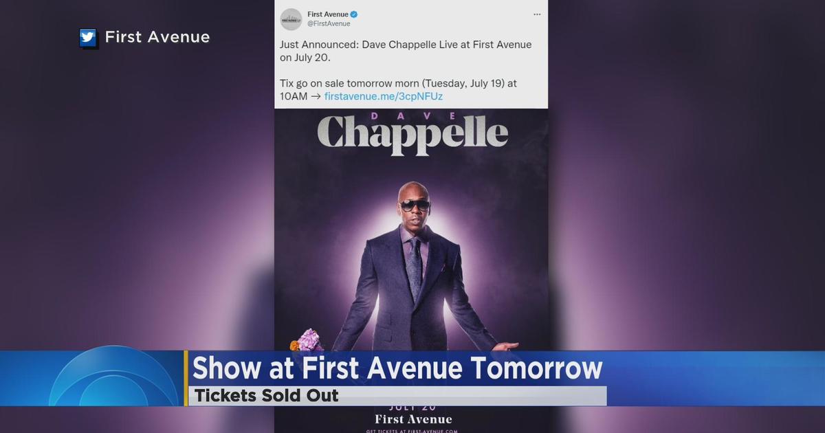 Dave Chappelle's Minneapolis show quickly sells out CBS Minnesota