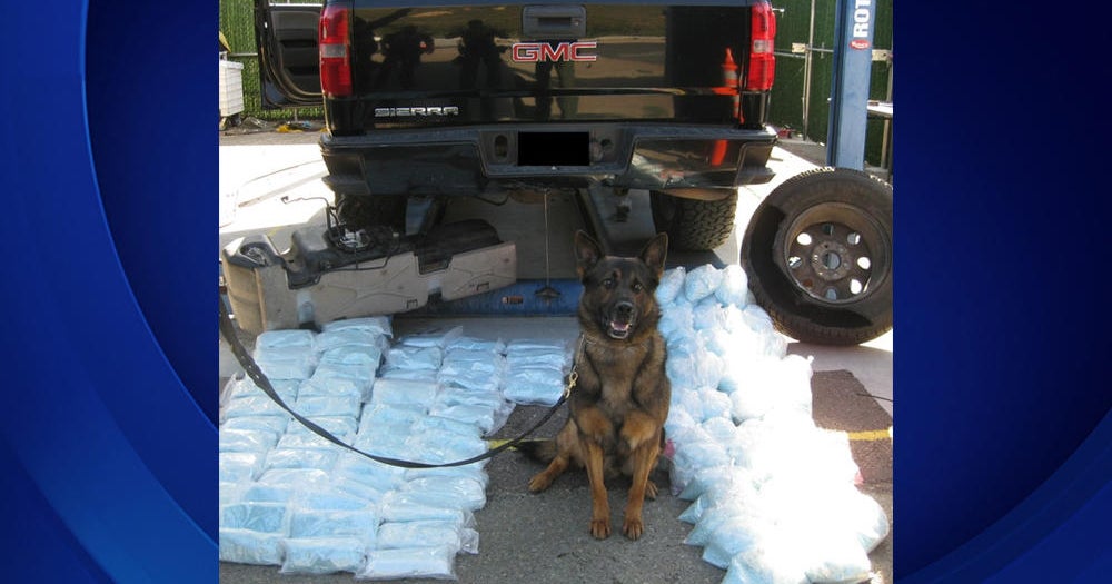 250 pounds of pills with fentanyl found hidden in truck's spare tire ...