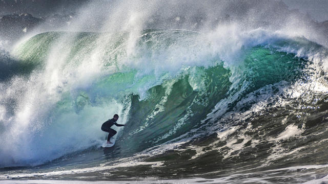 Newport Beach's Wedge goes wild with largest swell of summer season 