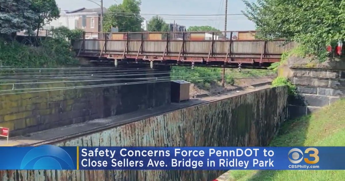 Safety Concerns Force PennDOT To Close Sellers Avenue Bridge In Ridley