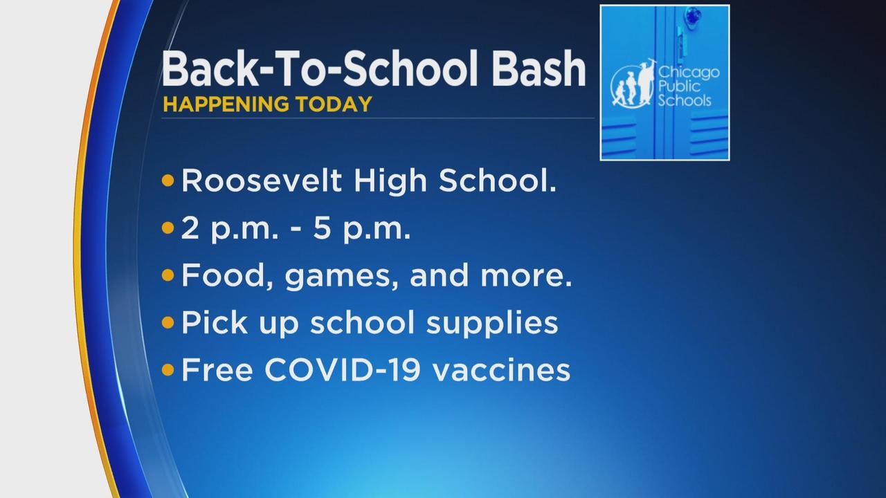Cps To Host Annual Back To School Bash Friday Cbs Chicago