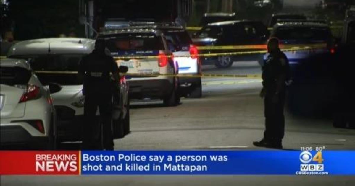 Person shot and killed in Mattapan