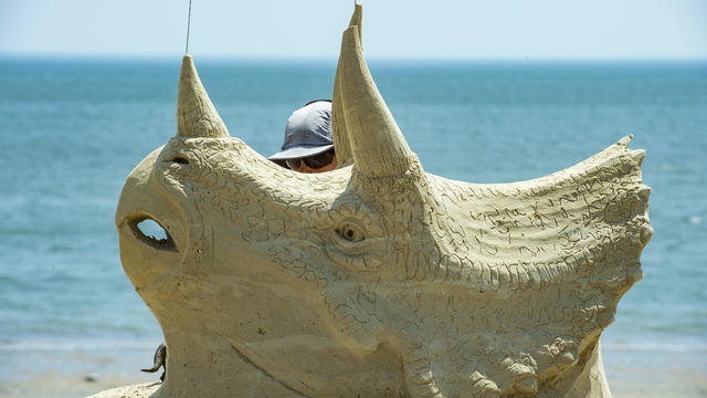 Revere Beach International Sand Sculpting Festival in Massachusetts 